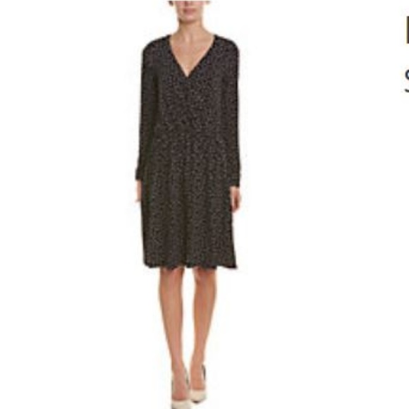 Leota Dresses & Skirts - NWT Leota Lavender Black Dot Dress